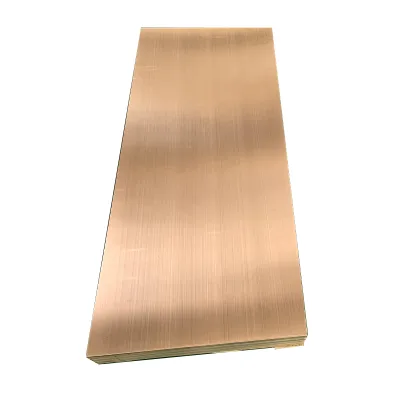 0.5mm 0.8mm 1mm 3mm 4mm C1100 Red Pure Copper Sheet Plate in Stock