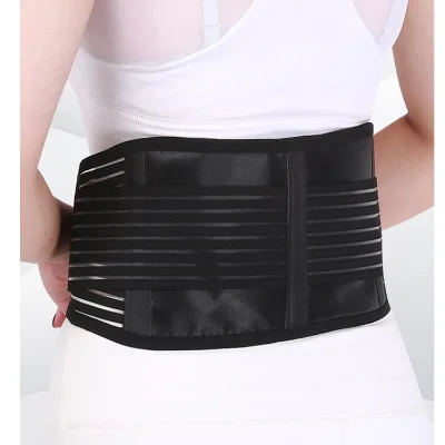 Newly Design Oem Odm Portable Tourmaline Heating Waist Belt for Back Pain