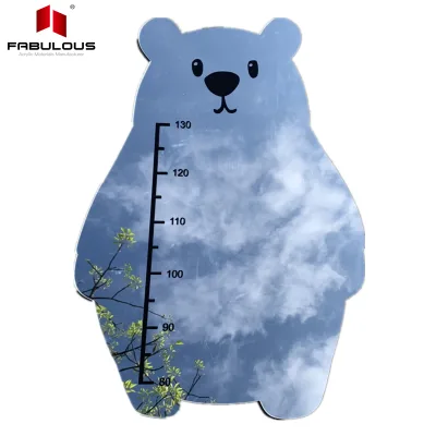 FABULOUS Custom Acrylic Height Mirror Printing and Cutting Any Shape Bedroom Children's Room Wall Acrylic Mirror