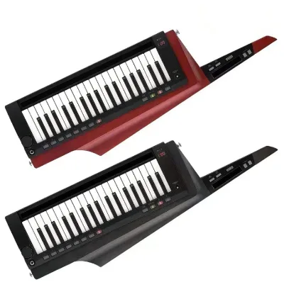KORG RK-100S2 Digital Piano Shoulder Synthesizer 37-Key Keytar | Upgraded Version of RK100S MIDI Keyboard Professional