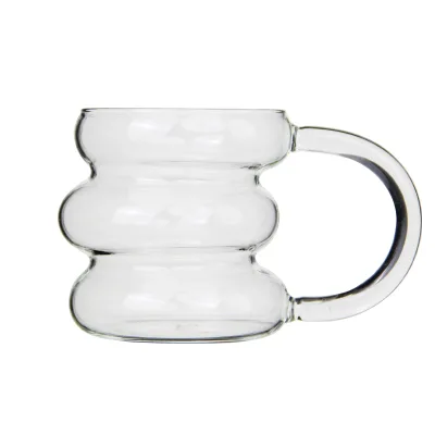 Funny Glass Mugs Handblown High Borosilicate Heat Resistant Coffee Milk Cup Glasses Manufacture Drink Cups