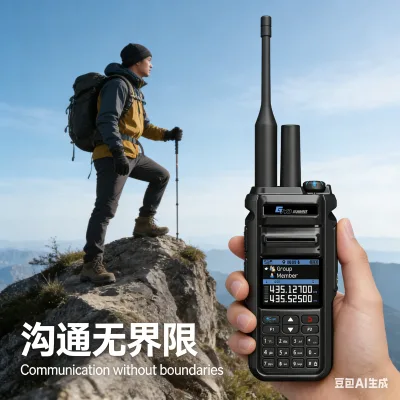 Double Module UHF POC Radio 4G Walkie Talkie LTE Long Range GPS Optional Positioning 5000KM GLOBAL Wireless Intercom