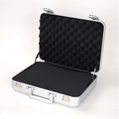 OEM High Quality Pink Aluminum Instrument Tool Carrying Case