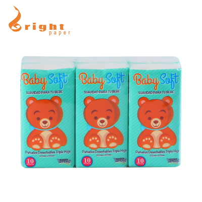 Premium Facial Tissues,bulk Packing Travel and Pocket Size Baby Tissue