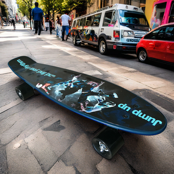Hot Sale Plastic Skateboard Retro Skateboard Custom Deck Baker Skateboard