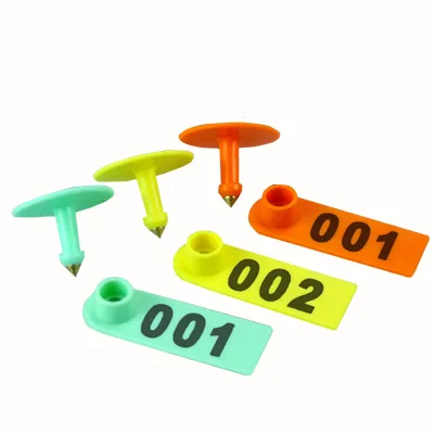 100pcs Sheep Laser Ear Tags No. 1-100 Ear Laser Typing Animal Identification Card Farm GREAT FARM SE100