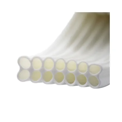 Multi-row Multi-hole Silicone Dust-free Drag Chain, Highly Wear-resistant and Aging-resistant Silicone Drag Chain