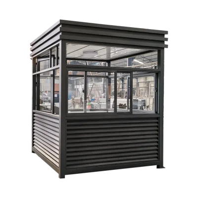 Outdoor Kiosk Booth & Portable Smoking Booth for Commercial Use