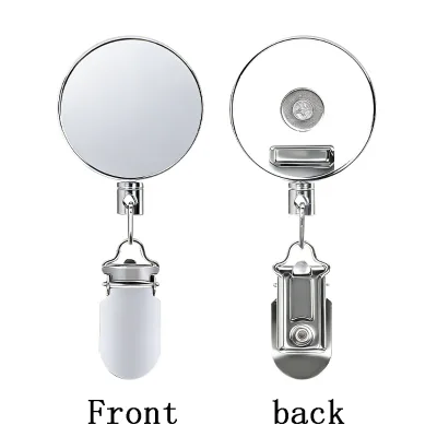 Multifunctional Metal Retractable Clip Automatic Rebound Towel Hook, No Drilling Punch-Free Wall Mount for Kitchen Bath Towel