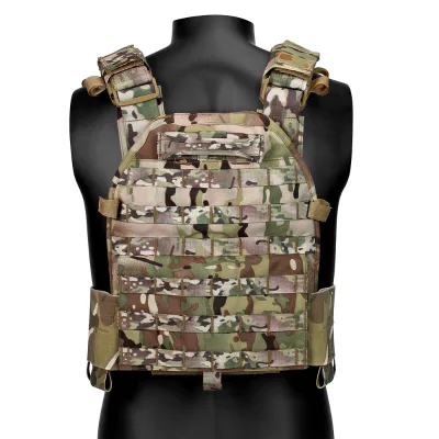 JSH Factory bolso tactico Safety Vest Stripes Vest TacticalPlate Carrier 1000D Nylon Quick Release Protective Equipment Custom