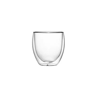 Wholesale Creative Egg Shape High Borosilicate Double Wall Glass Mug Coffee Cups