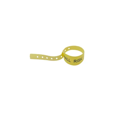 High Quality PVC Medical Identification Wristbands Durable Patient Use ID CE Certified Class II EOS Disinfecting