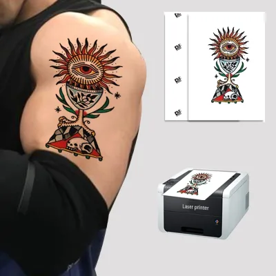 Half Full Arm Sleeve for Body Art Halloween4C Printing Tribal Charming Men Woman Bag Custom Customized Temporary Tattoos Sticker