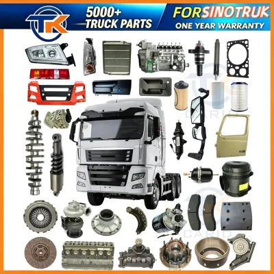 Wholesale Sinotruk Full Truck Spare Parts for HOWO-7,A7,T7H,T5G,TX,NX,SITRAK C7H,G7,HOHAN J5G,STEYR D7B,HOMAN  Heavy Duty Truck