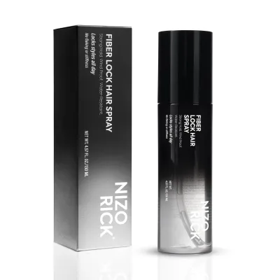 NIZORICK Hair Fiber Hold Spray Instantly Styling Thickening Fiber Finishing Styling Strong Hold Long-lasting Hair Fiber Spray