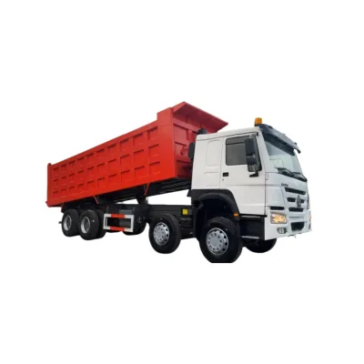 Used Sinotruk HOWO Mechanical Fuel Injector 375HP 8X4 Dump Truck Dumper Tipper Big Cargo Box Good Price for Sale