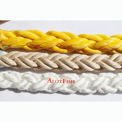 Fishing Ropes 8 Strands PP Rope 200m Length Customize Color Marine Boat Ropes