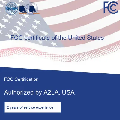 US FCC ID Certified E-commerce Bluetooth WIFI Wireless RF for Electronic Appliance Certification Report Canas A2la Laboratory