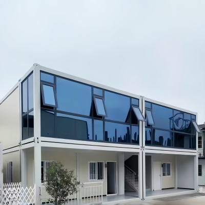 Prefab Modular Container Hotel Guest Home for Resort From China Factory 2 Storey International Prefabricated Holiday House