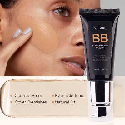 Private Label Brightening Liquid BB Cream Conceals Acne Moisturizing Beauty Cosmetics Foundation Base Makeup Concealer