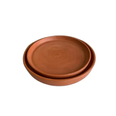 Unglazed Clay Pan for Cooking