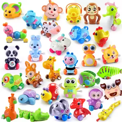 Factory OEM Clockwork Toys Cute Animals Wind-up Toys for Kids