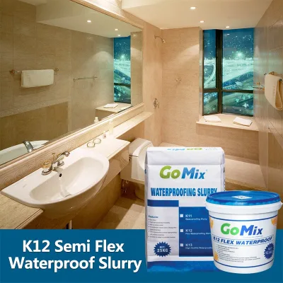 GoMix Water-Repellent Powder Waterproofing Flex Slurry