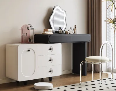 Lightweight Luxury Dresser Storage Cabinet Integrated Modern Minimalist Makeup Dresser