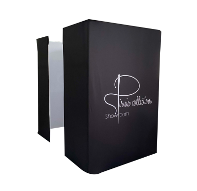 Newest Portable Eco-Friendly for Shop Outdoor Changing Room Folding Foldable Free Standing Curtain