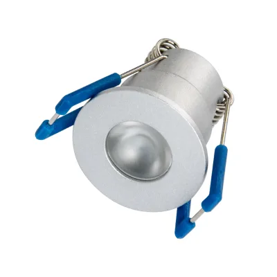 Hot Sale 3W Spot Light White Silver Black Finish 27mm Cutout 3V 12V 24V LED Downlight Recessed