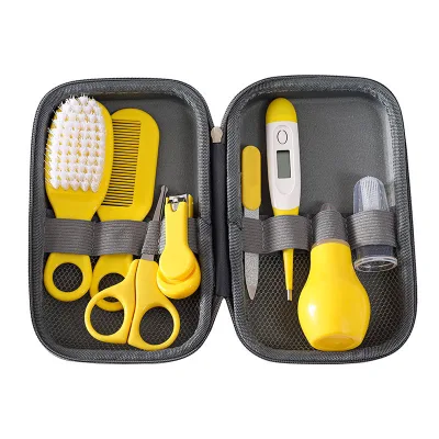10 Pieces Baby Manicure Set Kids Nail Polisher File Infant Newborn Manicure Pedicure Nail Care Tool Kits