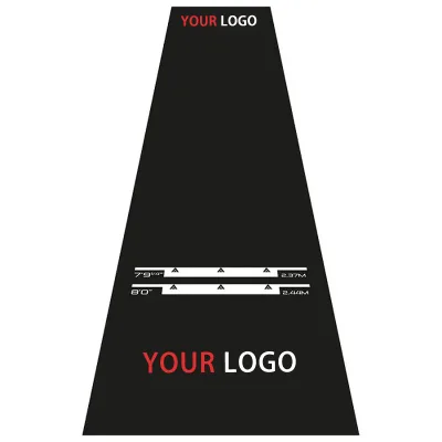 Custom Advertising Display Dart Play Floor Carpet