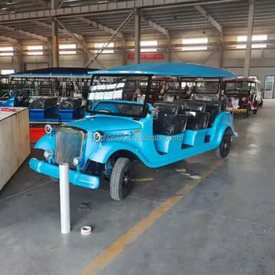 Multi-seat Passenger Car, Environmentally Friendly Electric Classic Car, Customizable Color