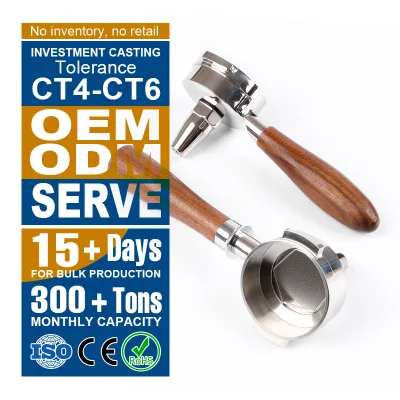 51/54/58 mm Portafilter Bottomless 2/3 Ears Coffee Espresso Portafilter for Coffee Machine