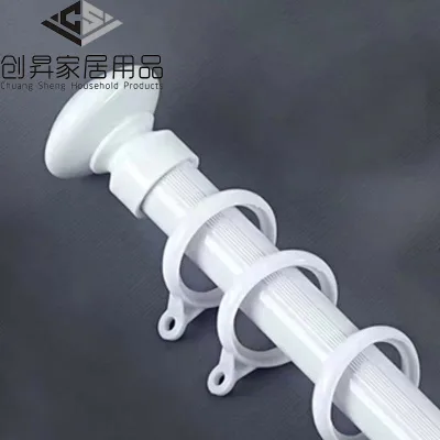 Wholesale Multi-function Retractable Long Stainless Steel Shower Curtain Rod Modern Durable Popular Without Drilling