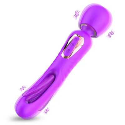 Built-in Tongue-like Licking with Vibrating 2 in 1 Massager Global Wellness Supplier