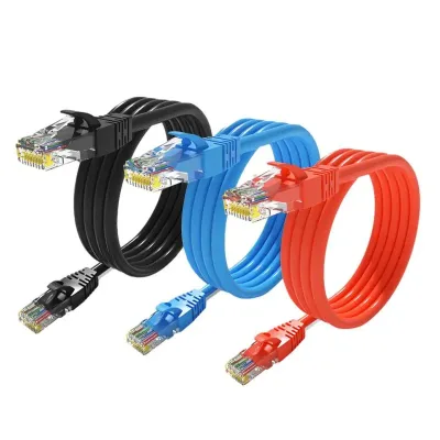 High quality Computer use indoor Cat6 Cat6a network Patch Cable Patch Cord with RJ45 connector