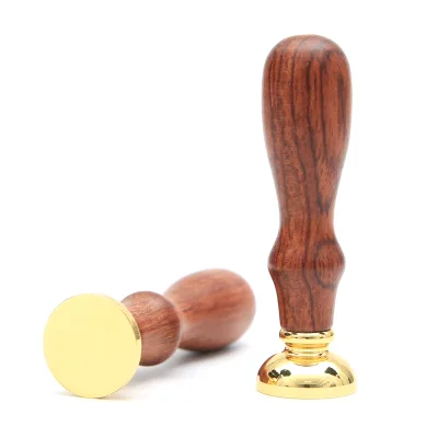 The Hot Selling Office Use Metal and Wooden Handle Wax Seal Stamp