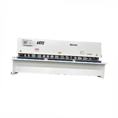 QC12K-8x3200 Iron Plate Shearing Machine With E21s Controller System Mechanical Shearing Machine