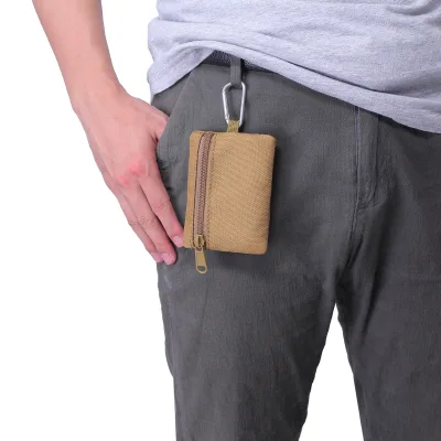 High Quality Outdoor Sports New Outdoor Key Bag Change Storage Bag Tactical Waist Pack Accessory Bag Multicolor