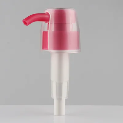 Custom 32 /410 Built-in Spring Pump Head Plastic pp Dust Cover Shampoo Pump Head 32mm Lotion Pump