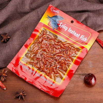Yiweiqingshen Chinese Spicy Fried Fish Snack 32g/90g/150g Hunan Origin