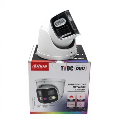 Brand New Original IPC-PDW3849-A180-AS-PV 2x4MP TiOC Duo 180° Splicing Eyeball WizSense IP Camera Two-way Audio PoE CCTV Camera