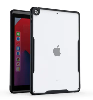 Clear Acrylic Hard Tablet Case, Full Coverage Shockproof Cover With Pencil Holder for iPad 11th Gen A16 iPad 10.2 Air 11 iPad