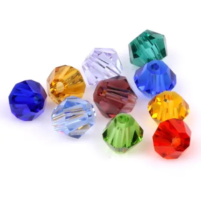High Quality Wholesale Factory Jewelry Bicone Crystal Beads