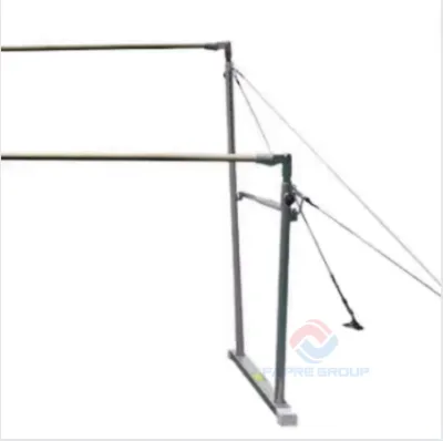 Uneven bar with Steel Wire Gymnastic Training Adjust 185 Cm-250 cm