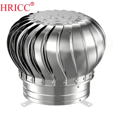 Customizable Stainless Steel Wind-Driven Roof Ventilation Fan 400mm 600mm 800mm 1000 Sizes Industrial Exhaust Roof Fan OEM ODM