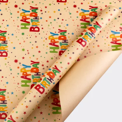 Custom Hot Sale OEM Soft Tissue Paper Eco Friendly One Side Printing Gift Wrapping Paper