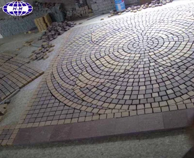 Factory Wholesale Outdoor Irregular Nature Granite Paving Tiles