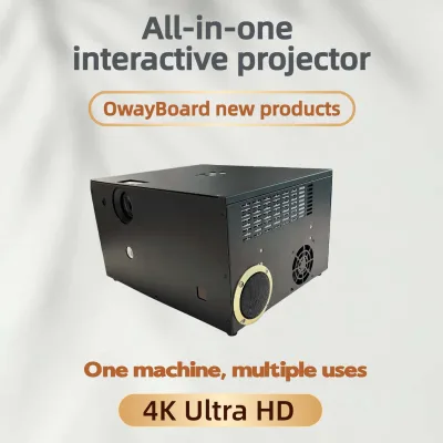 OWAYBOARD 4K Ultra-HD Touch Interactive Game Machine with Metal Body Designed for All Ages Indoor Use